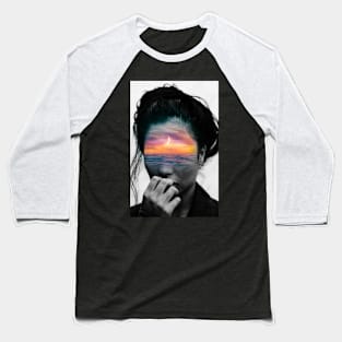 Celestial Embrace Baseball T-Shirt